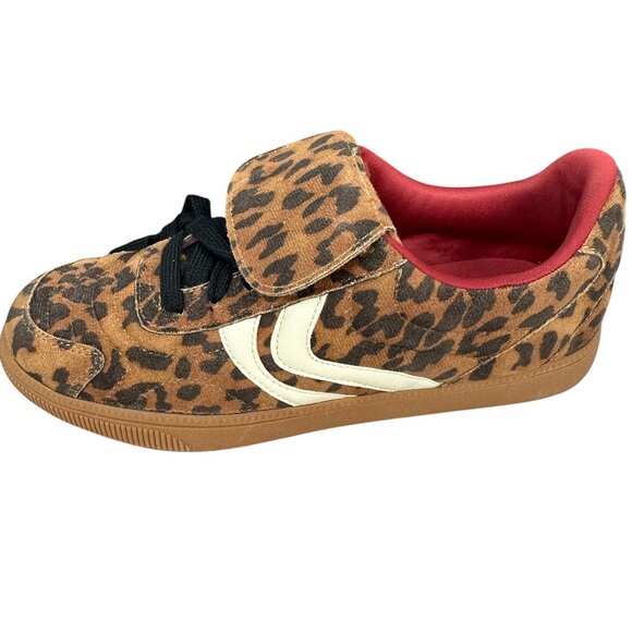 Madden NYC Women Leopard Print Sneakers Size 6 Lace Up Comfort Foam Insole - Picture 3 of 13